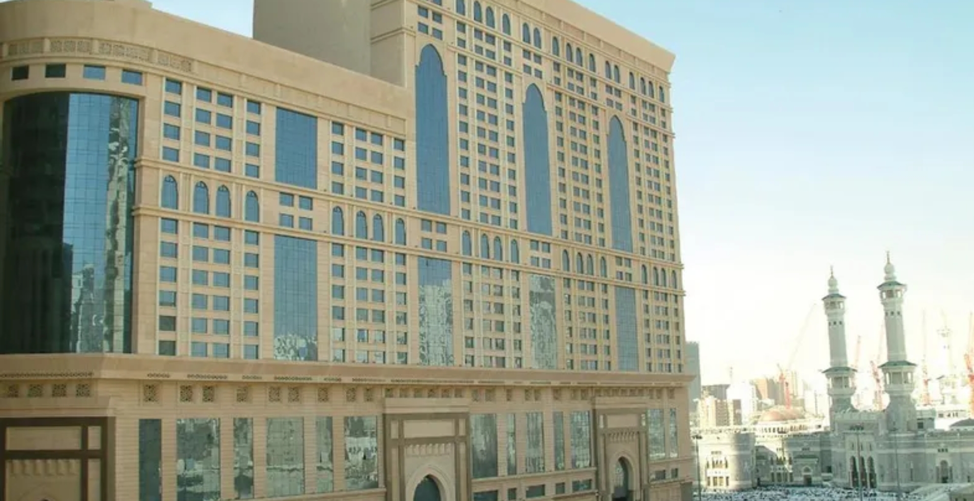 here is hotel image placed October Umrah Packages card