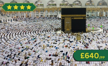 7 night 4 star Umrah package