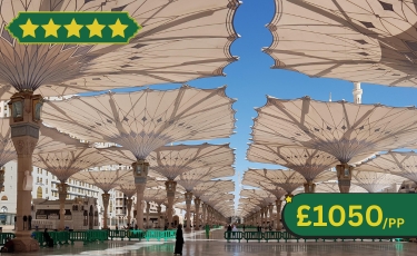 7 night 5 star Umrah package